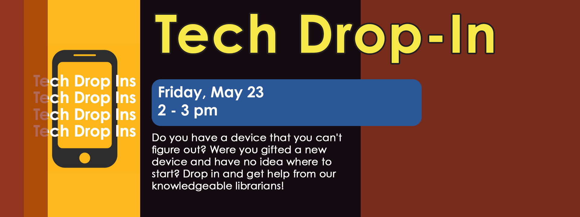 Tech Drop In May 23